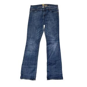 Kut From The Cloth Women's Size 12 Bootcut Jeans Dark Wash Denim Western Boho